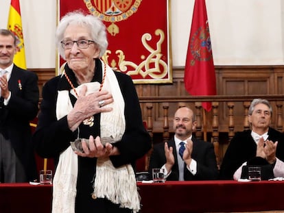 La entrega del Premio Cervantes a Ida Vitale, en imágenes