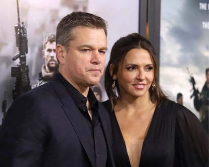 Matt Damon y Luciana se casaron en 2005 y ocho años después, en 2013, decidieron renovar sus votos nupciales.