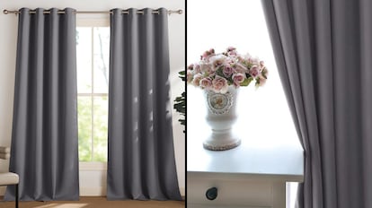 cortinas aislante calor y ruido exterior.