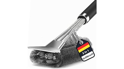 Cepillo de limpieza para barbacoas.