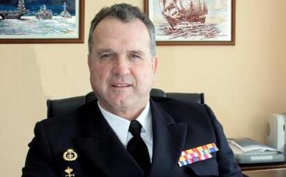 El capitán de la armada retirado Luis Mollá.