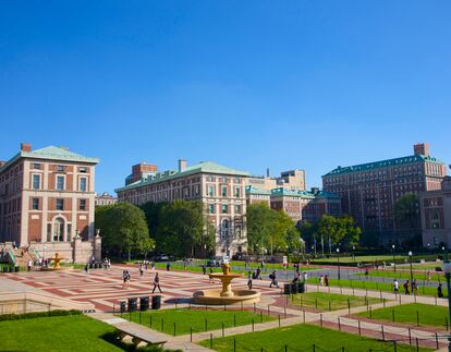 Imagen de la Universidad de Columbia, en Nueva York.