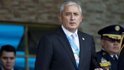 Otto P&eacute;rez Molina, presidente de Guatemala.