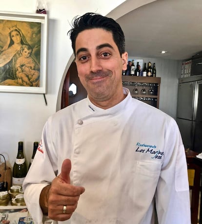 Pablo, cocinero de Los Marinos José /Capel 