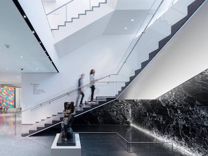 Interior del MoMA, en una imagen de su perfil en Facebook.