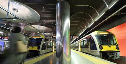 Trenes de CAF en Nueva Zelanda.