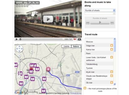 150 horas de vídeo recrean en Internet el trayecto del mítico tren.