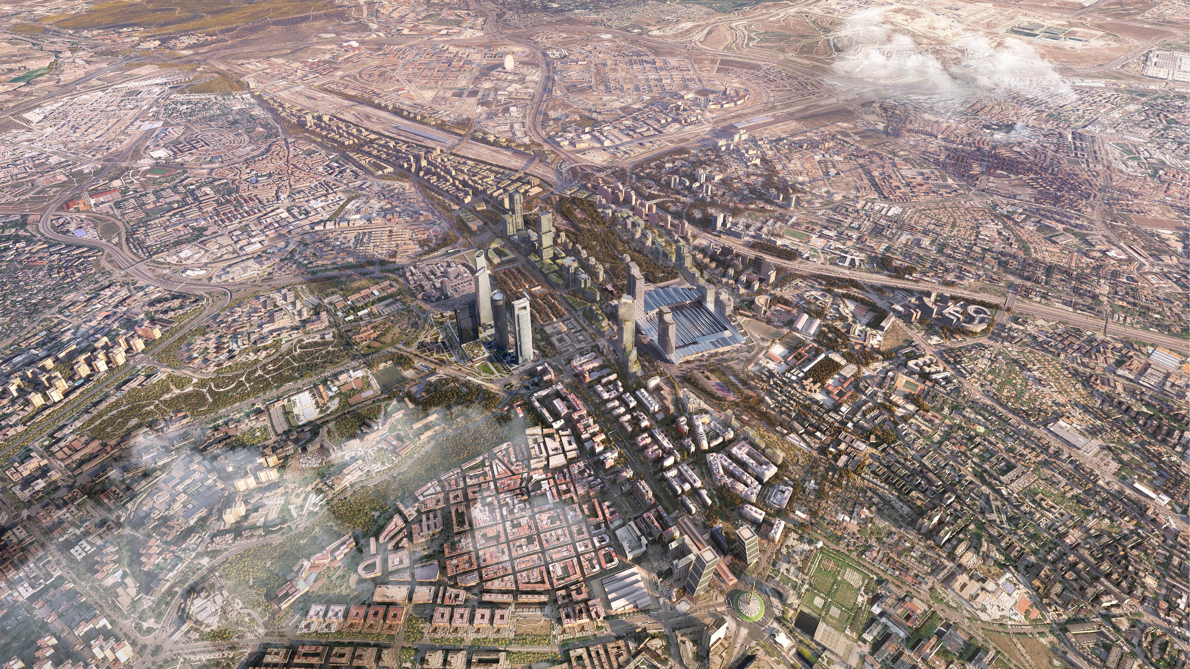 Madrid se reinventa desde el norte: así será la capital del futuro