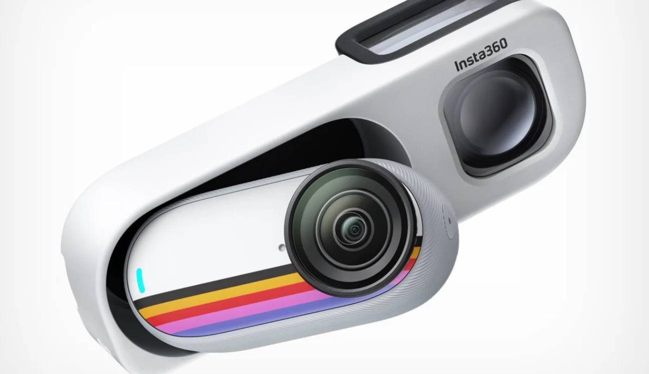 La Insta360 GO 3S ahora puede parecer una cámara clásica gracias a este curioso visor