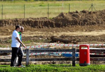 Bielsa, junto a Amorrortu en las obras de Lezama.