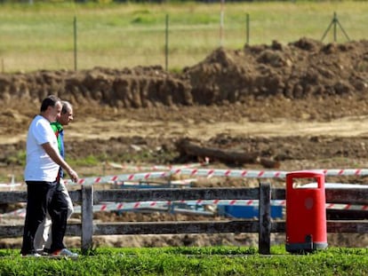 Bielsa, junto a Amorrortu en las obras de Lezama.