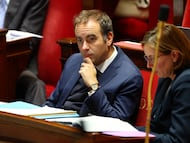 El primer ministro, Sébastien Lecornu, en la Asamblea Nacional.