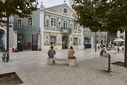 Plaza de Intendente, en el barrio de Mouraria, en Lisboa. 