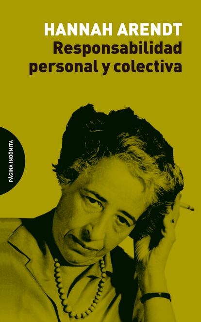 Responsabilidad personal y colectiva, de Hannah Arendt