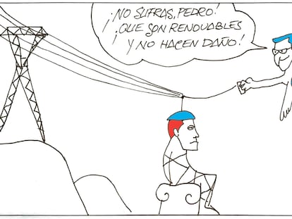 Peridis: “Las renovables no hacen daño, Pedro”