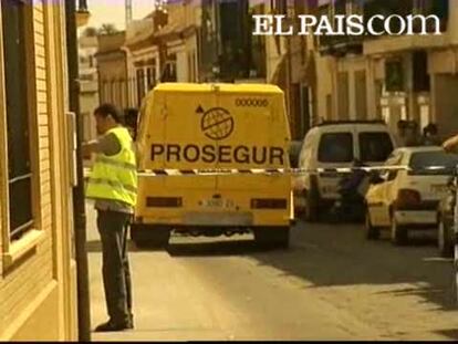 Muere uno de los guardias del furgón asaltado en Sevilla