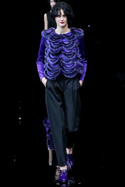 Emporio Armani desfile otono invierno 2015