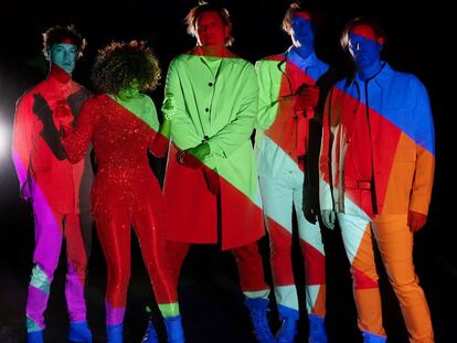 La banda canadiense Arcade Fire, en una imagen promocional.