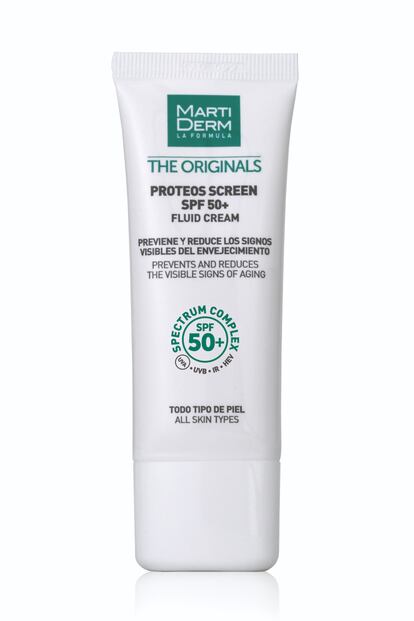 Crema fluida Proteos Screen de Martiderm.