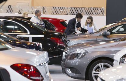 Imagen de la edición anterior del Salón del Vehículo de Ocasión, en Ifema.