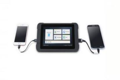 Imagem do equipamento da Cellebrite, usado para recuperar mensagens.