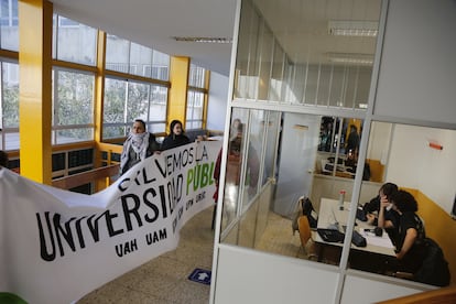 Huelga universidades en Madrid noviembre 2025