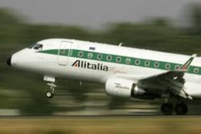 Avión de Alitalia