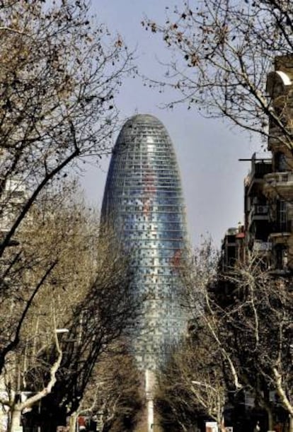 Vista de la sede del grupo Agbar en Barcelona. EFE/Archivo