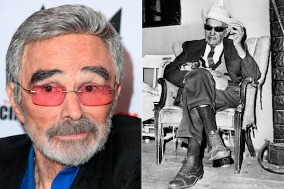 Burt Reynolds es George Spahn

El mítico actor hizo una de sus últimas apariciones cinematográficas interpretando al propietario del rancho que cedió el espacio a Manson y sus fieles. Manson convenció a Spahn para dejarles vivir allí. Al parecer obligaba a varias de las chicas a acostarse con el dueño, casi ciego y de 80 años de edad.