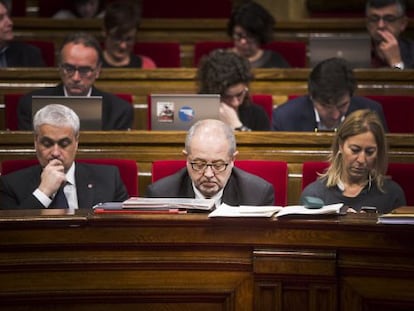 Sesi&oacute;n de control al &#039;Govern&#039; en el parlamento catal&aacute;n. 