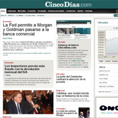 El diario decano de la prensa económica española cambia de diseño con nuevas secciones y herramientas.