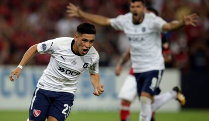 Barco marcou o gol do título do Independiente no Maracanã.