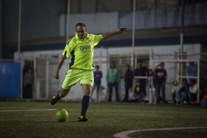 Cuauhtémoc Blanco en un partido de septiembre de 2015.