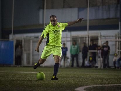 Cuauhtémoc Blanco en un partido de septiembre de 2015.