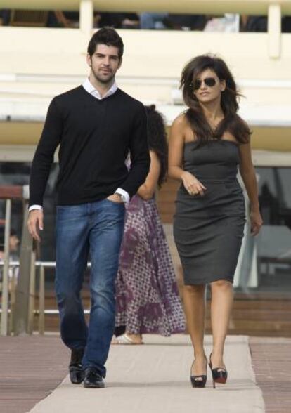 Miguel Ángel Muñoz y Mónica Cruz en 2008.