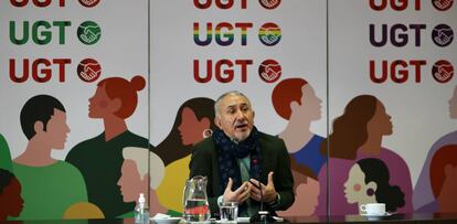 El secretario general de UGT, Pepe Álvarez.