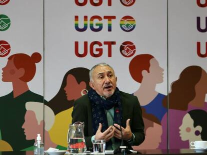 El secretario general de UGT, Pepe Álvarez.