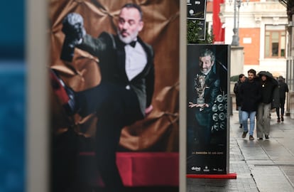 Ambiente en las calles de Valladolid el día antes de la entrega de los Premios Goya de Cine.