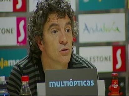 Lillo: "Les ha caído una bronca importante en el descanso"