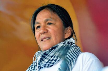 La dirigente Milagro Sala creó el movimiento Tupac Amaru en 2001.