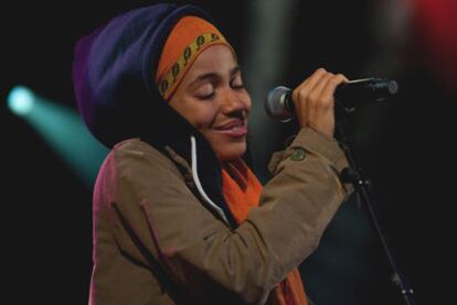 La música nigeriana Nneka, máximo exponente del nuevo <i>soul</i> africano.
