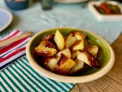 Patatas al horno cremosas 