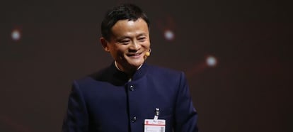 Jack M&aacute;s, ejecutivo de Alibaba en Hannover.