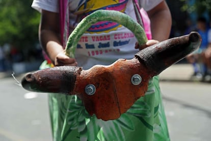 En los festejos participan niños, fieles católicos y penitentes que han hecho alguna promesa al santo.