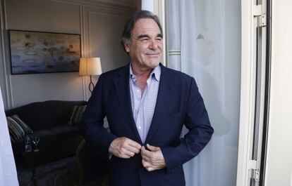 El director estadounidense Oliver Stone, en septiembre de 2013 en el festival de cine de San Sebasti&aacute;n.