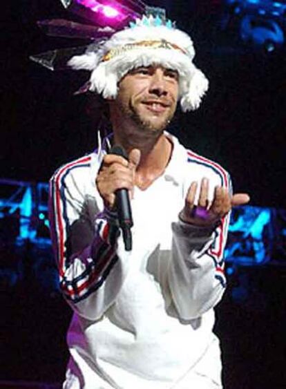 Jay Kay, durante una actuación en 2003