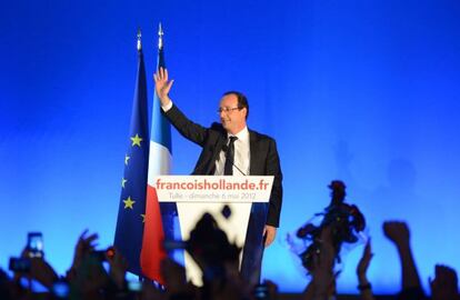 El presidente electo de Francia, François Hollande.