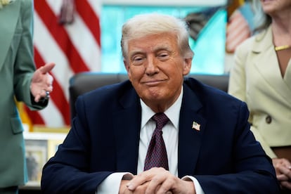 Donald Trump, en el Despacho Oval, el 15 de septiembre.