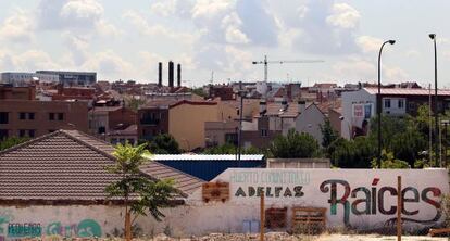 Vista del barrio de Adelfas, donde están Las Californias y el Centro Social Seco.