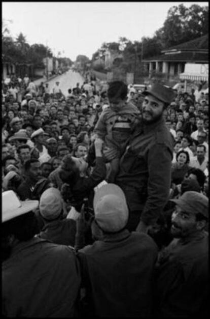 Castro, entrando en La Habana en 1959